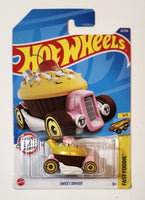 2022 Hot Wheels Fast Foodie Sweet Driver Pink Die Cast Toy Car Vehicle New in Package