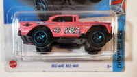 2022 Hot Wheels Chevy Bel Air Big-Air Bel-Air Pink Die Cast Toy Car Vehicle New in Package