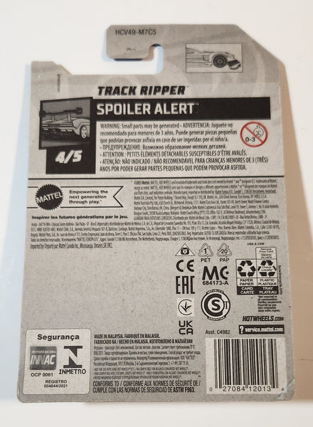 2022 Hot Wheels Spoiler Alert Track Ripper Light Blue Green Die Cast T ...