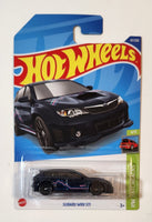 2022 Hot Wheels HW Hatchbacks Subaru WRX STI Black Die Cast Toy Car Vehicle New in Package