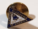 1875 1911 Telephone Pioneers of America Small Enamel Metal Lapel Pin