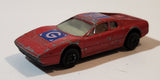 Yatming No. 802 Ferrari 328 GTB Red #25 Die Cast Toy Car Vehicle