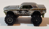 2018 Matchbox Dirty Mudders '68 Mustang Mudstanger ZAMAC Silver Die Cast Toy Car Vehicle