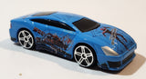 2012 Maisto Marvel Comics The Amazing Spider-Man Fast Money Blue Die Cast Toy Car Vehicle