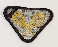 Girl Guide Brownies Snowshoes Embroidered Fabric Patch Merit Badge