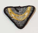 Girl Guide Brownies Beadworking Embroidered Fabric Patch Merit Badge