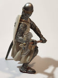 2003 Schleich Medieval Knight with Battle Axe and Shield 3 1/2" Tall Toy Figure