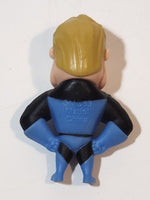 Mattel Disney Pixar Minis World The Incredibles 2 Mr. Incredible Blue 1 7/8" Tall Toy Figure