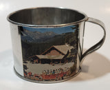 Vintage 1970s Ponderosa Ranch TV Show Tin Metal Cup