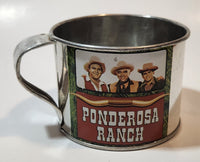 Vintage 1970s Ponderosa Ranch TV Show Tin Metal Cup