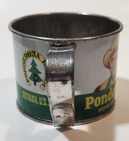 Vintage 1970s Ponderosa Ranch TV Show Tin Metal Cup