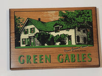 Vintage Green Gables Prince Edward Island Canada 5" x 7" Wood Wall Plaque