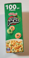 2021 Spin Master Kellogg's Apple Jacks Cereal 100 Piece Puzzle in Box