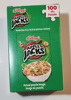 2021 Spin Master Kellogg's Apple Jacks Cereal 100 Piece Puzzle in Box