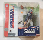 2004 McFarlane NFL Football AFC East New England Patriots Adam Vinatieri Toy Action Figure New in Package