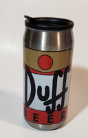 Universal Studios The Simpsons Duff Beer Can Shaped Stainless Steel Thermos Travel Mug Cup