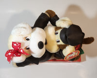Snuggly Soft Animated Valentine Plush Puppy Duet Dancing Musical