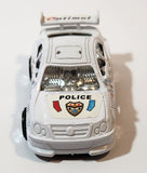 Unknown Brand Optimal Police CRA PD Unit 020 White Pull Back Plastic Toy Car Vehicle