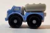 2017 Ferrero Kinder Surprise SE099 Blue Tank Truck Miniature Plastic Toy Car Vehicle
