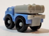 2017 Ferrero Kinder Surprise SE099 Blue Tank Truck Miniature Plastic Toy Car Vehicle