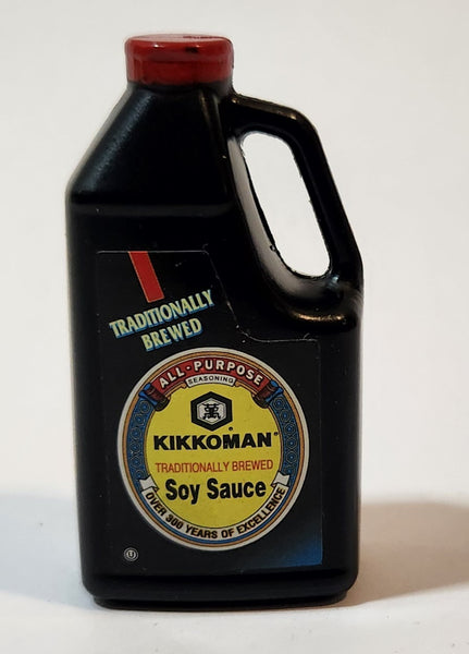 Zuru Surprise Mini Brands Kikkoman Traditionally Brewed Soy Sauce Bottle 2" Miniature Play Toy