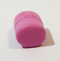 Pink Talc Bottle Miniature Plastic Play Toy