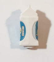 White Milk Cartoon Miniature Plastic Play Food Toy