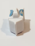 White Milk Cartoon Miniature Plastic Play Food Toy
