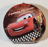 Disney Pixar Cars Lightning McQueen Friends To The Finish Small Tin Metal Lunch Box Container