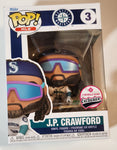 Funko Pop! MLB #3 Seattle Mariners T-Mobile Park Exclusive J.P. Crawford Vinyl Figure New in Box