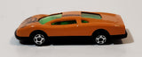 Greenbrier 9809 Sports Coupe Bright Orange Die Cast Toy Car Vehicle