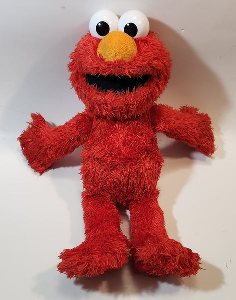 2016 Hasbro Sesame Workshop Muppets Tickle Me Elmo Talking 14" Tall Toy Stuffed Plush