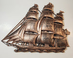 Vintage Syroco Dart Ind. 12 1/2" x 16" Ship Sailboat Wall Decor 4261