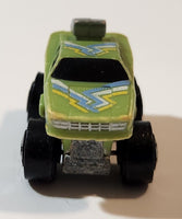 1987 Road Champs Ferrari Testarossa Green Micro Mini Die Cast Toy Car Vehicle