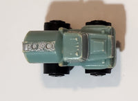 1987 Road Champs Tanker Truck Blue Micro Mini Die Cast Toy Car Vehicle