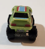 1987 Road Champs BMW M3 Green Micro Mini Die Cast Toy Car Vehicle