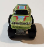 1987 Road Champs BMW M3 Green Micro Mini Die Cast Toy Car Vehicle