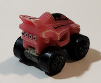 1987 Road Champs Buggy Race Car Pink Micro Mini Die Cast Toy Car Vehicle