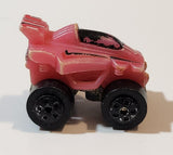 1987 Road Champs Buggy Race Car Pink Micro Mini Die Cast Toy Car Vehicle