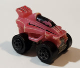 1987 Road Champs Buggy Race Car Pink Micro Mini Die Cast Toy Car Vehicle