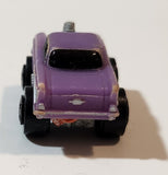 1987 Road Champs '57 Chevy Purple Micro Mini Die Cast Toy Car Vehicle