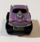 1987 Road Champs '57 Chevy Purple Micro Mini Die Cast Toy Car Vehicle