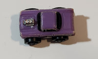 1987 Road Champs '57 Chevy Purple Micro Mini Die Cast Toy Car Vehicle