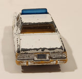 Vintage Warner Bro. ERTL Dukes of Hazzard 1980 Pontiac Bonneville Sheriff Police Cop White Die Cast Toy Car Vehicle