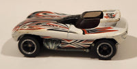 2004 Hot Wheels Final Run Cat-A-Pult White Die Cast Toy Car Vehicle