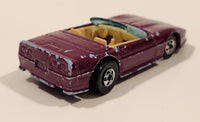 1990 Hot Wheels Color Racers II '83 Custom Corvette Convertible Purple Blue Die Cast Toy Car Vehicle