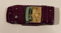 1990 Hot Wheels Color Racers II '83 Custom Corvette Convertible Purple Blue Die Cast Toy Car Vehicle