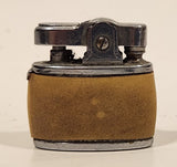 Rare Vintage Auer Championette Enamel Black Dog Small Pocket Lighter Made in Japan