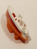 Unknown Brand GTX Speed Boat Orange and White Plastic Toy Boat