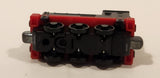 2009 Gullane Thomas & Friends Take Along N Play Diesel Locomotive Black Magnetic Die Cast Toy Vehicle
